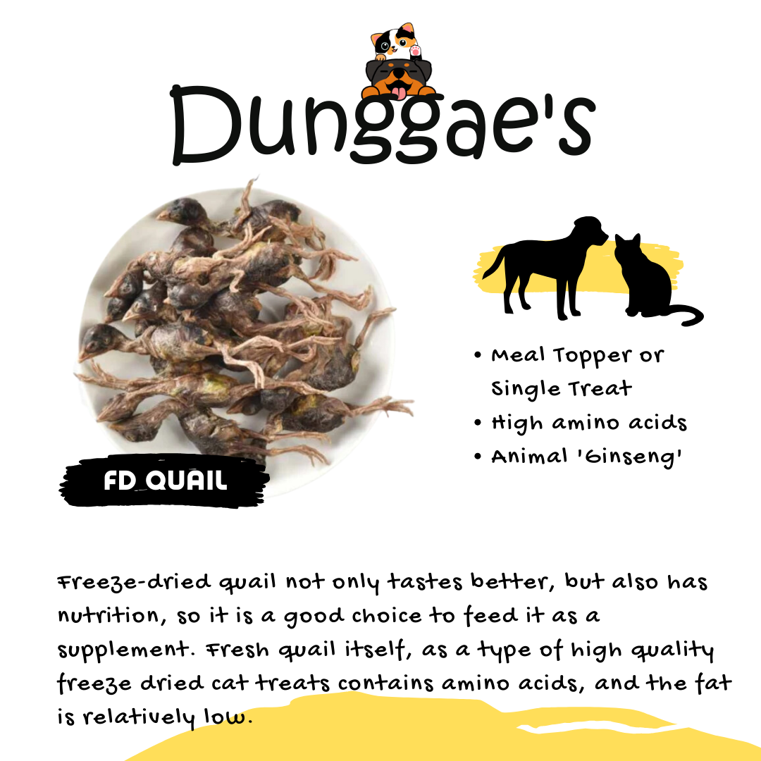 Freeze Dried Quail