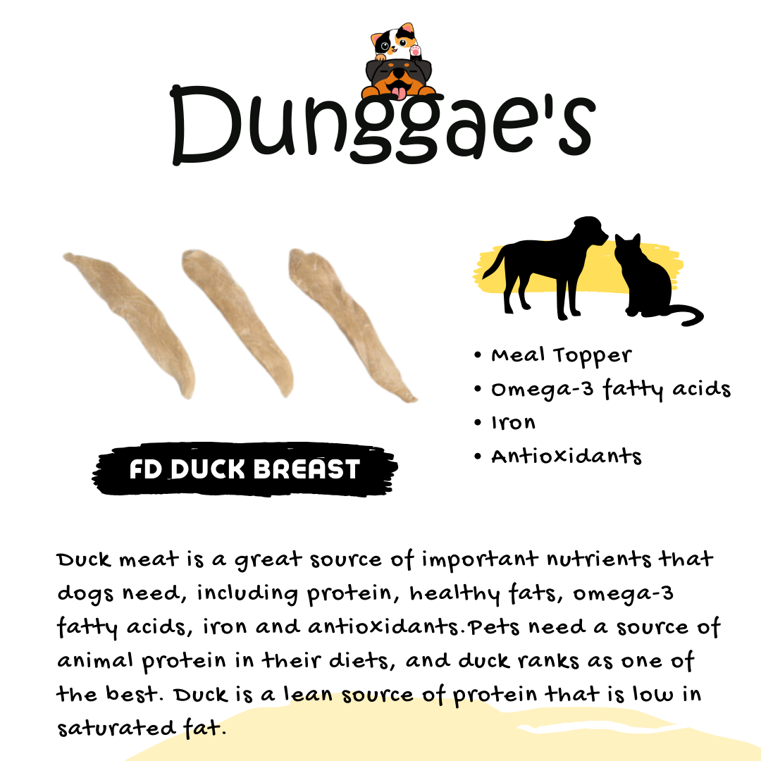 Freeze-Dried Duck Breast