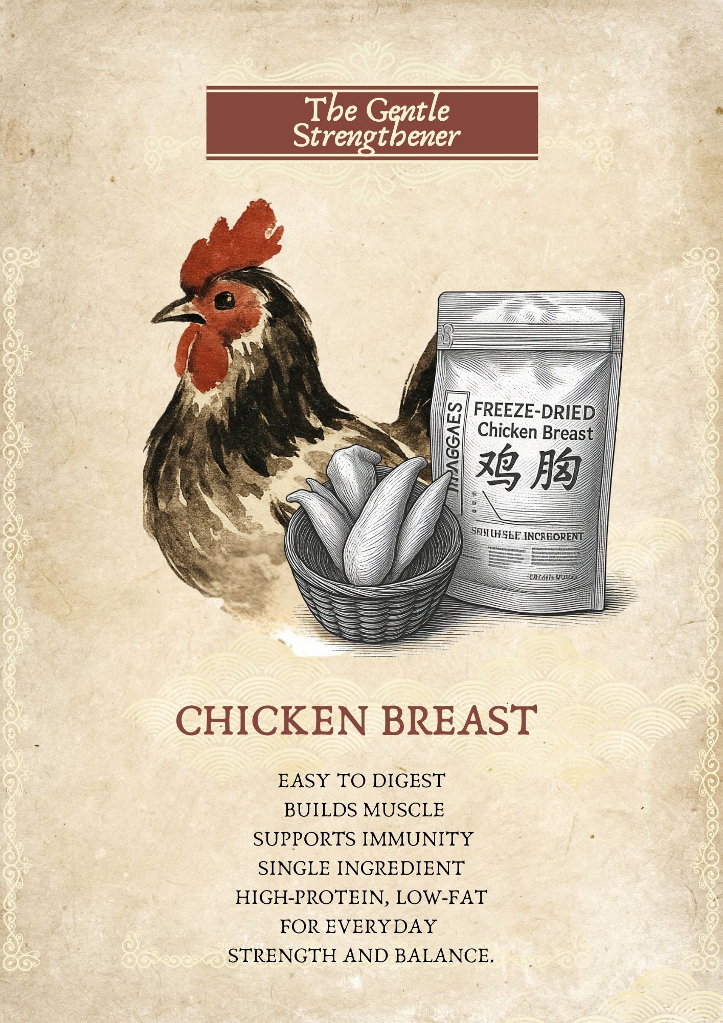 Dunggae's Freeze Dried Chicken Breast