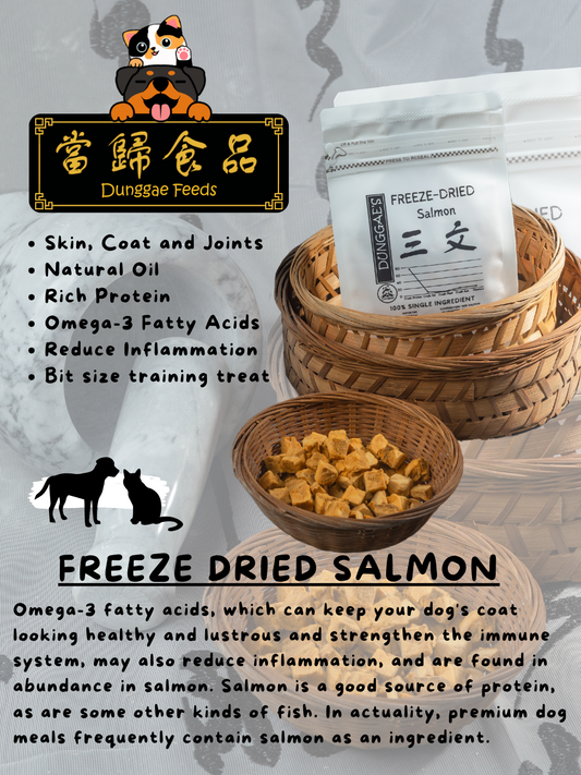 Freeze-Dried Salmon