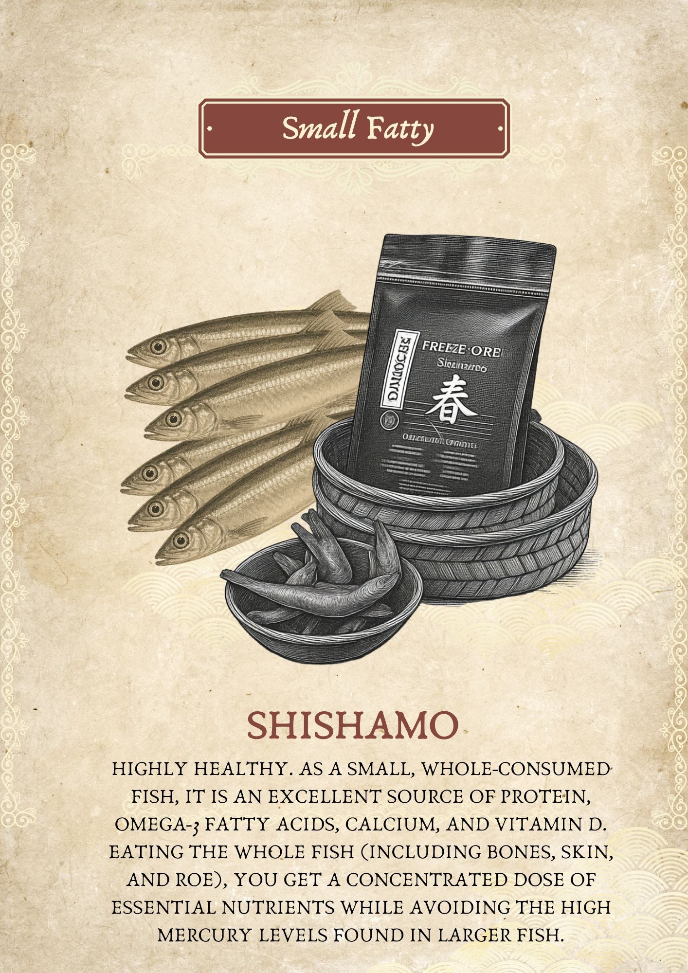 Dunggae's Freeze-Dried Shishamo