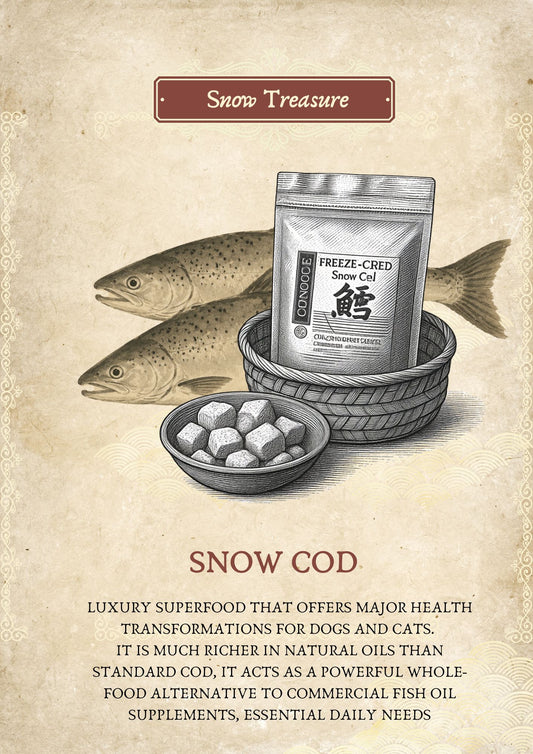 Dunggae's Premium Freeze Dried Snow Cod